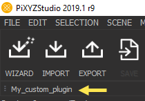 Plugin selection