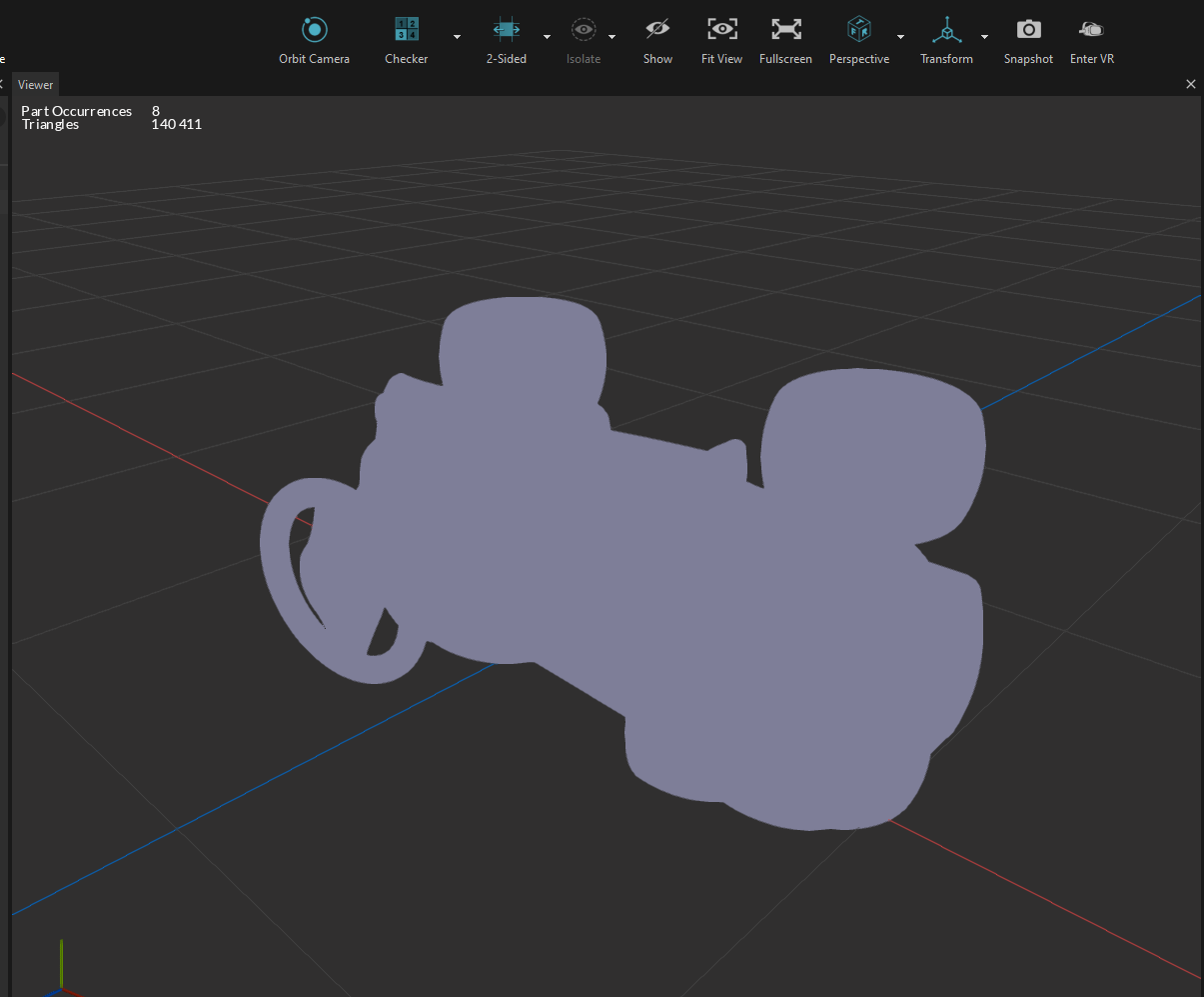 No UV mapping