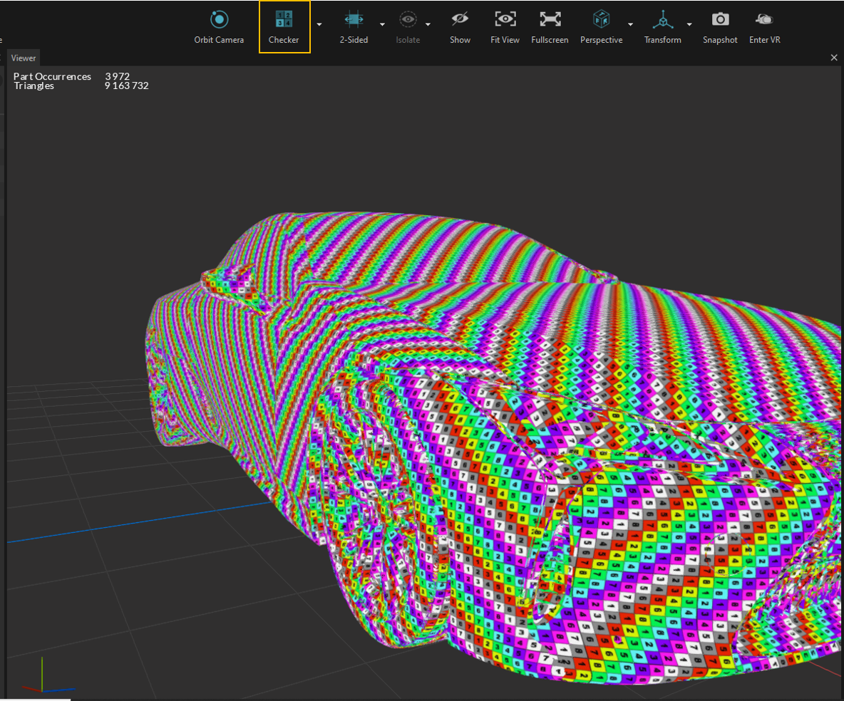 UV Checker example