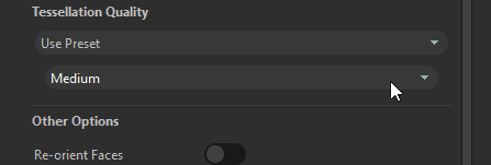 Tessellation Quality