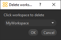 Delete workspace