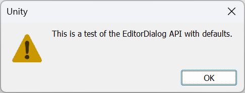 DisplayAlertDialogSimpleExample (DisplayAlertDialog(string, string, string, DialogIconType))