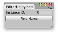 EditorUtilityInstanceIDToObject (InstanceIDToObject(int))