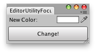 EditorUtilityFocusProjectWindow (FocusProjectWindow())