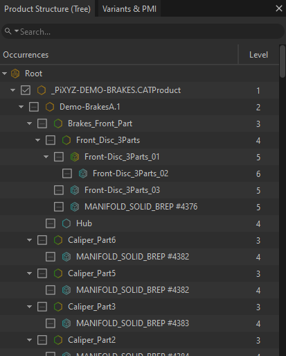 Product Structure