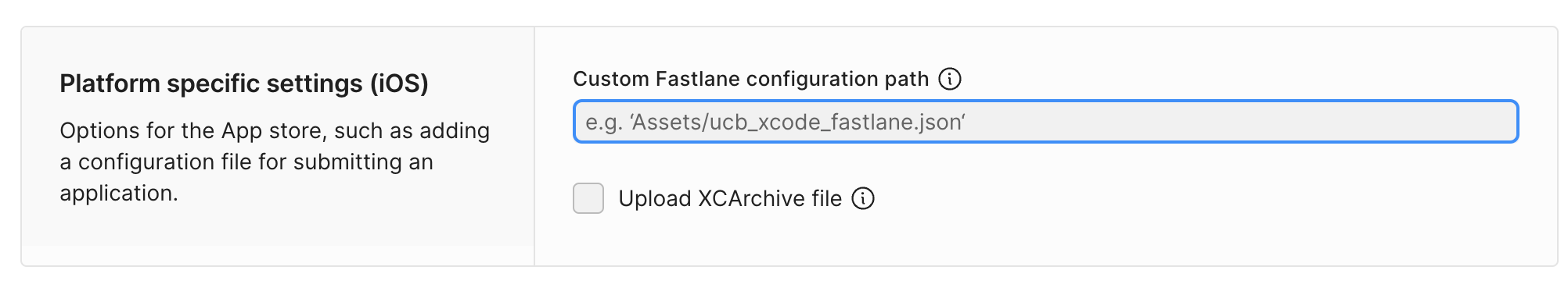 "Customize Fastlane Configurations for iOS Builds"