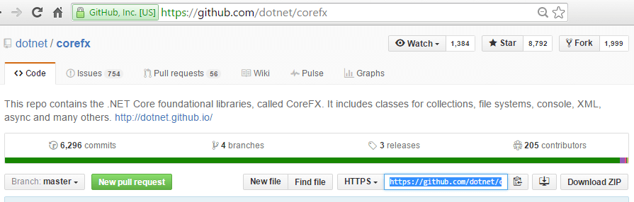GitSync - First pull - Select GitHub repo