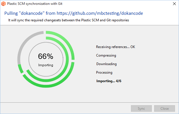 GitSync - Git side - Sync