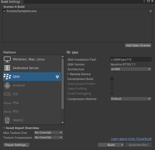 Unity - Manual: Android Player settings