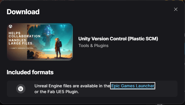 "Download" window