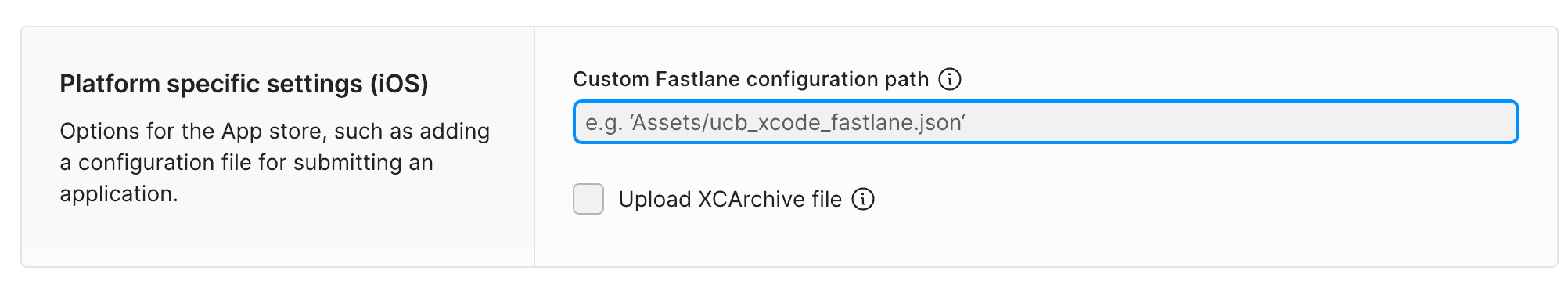 "Customize Fastlane Configurations for iOS Builds"
