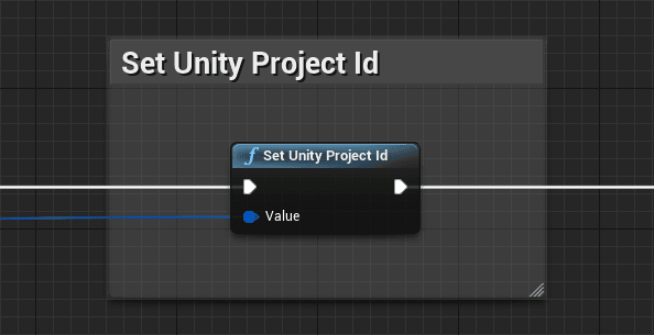 Set Unity project ID