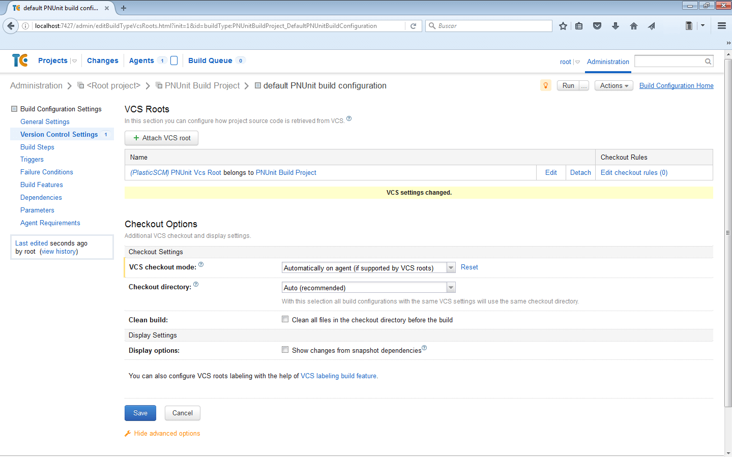 Changing the user identity
