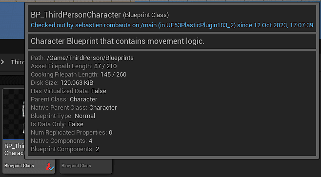 Asset checked-out by someone else
