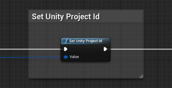 Set Unity project ID